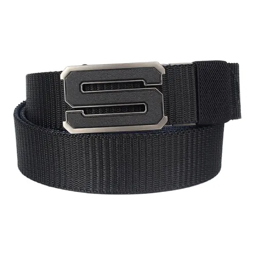CARTELO Canvas Leather Belts Unisex Width 3.8cm