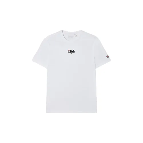 FILA T-Shirts Men Standard White