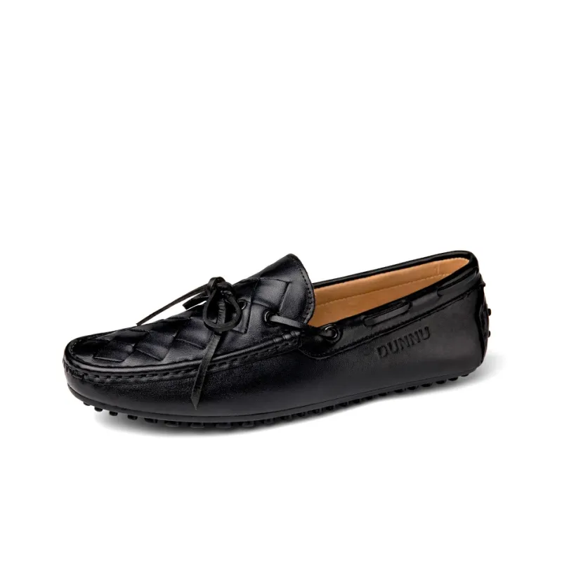 Dunnu Gommino Loafers Men Brown-8