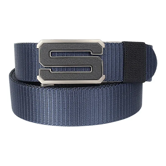 CARTELO Canvas Leather Belts Unisex Width 3.8cm-0