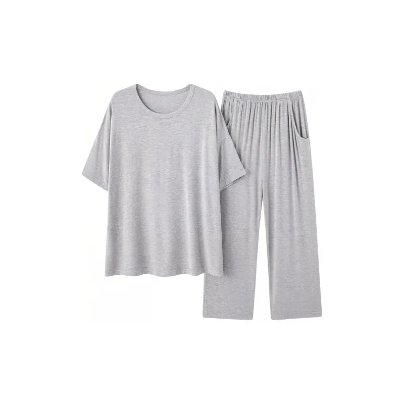 William Pajama Set Women's Gray-0