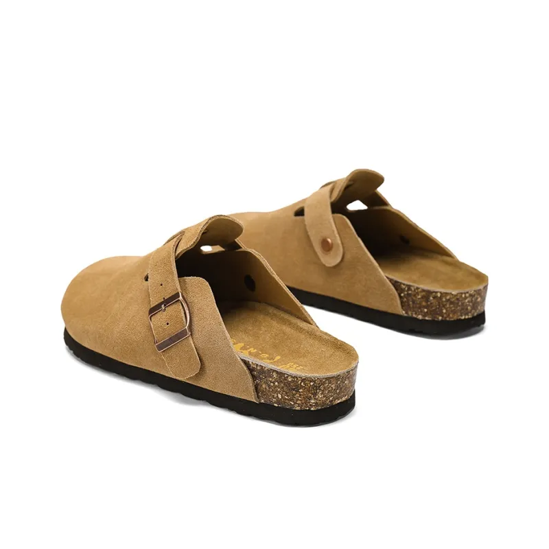 G.N.SHIJIA Composite Sole Metal Abrasion Resistant Wrap toe Slippers Unisex-6