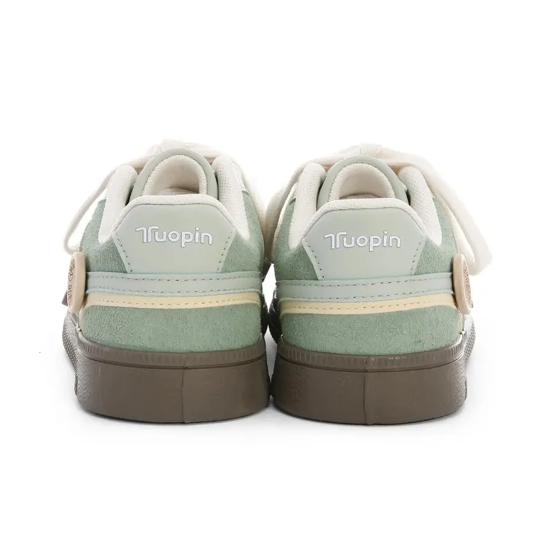 TUOPIN Slip-Resistant Low-Top Skateboard Shoes Women's-3