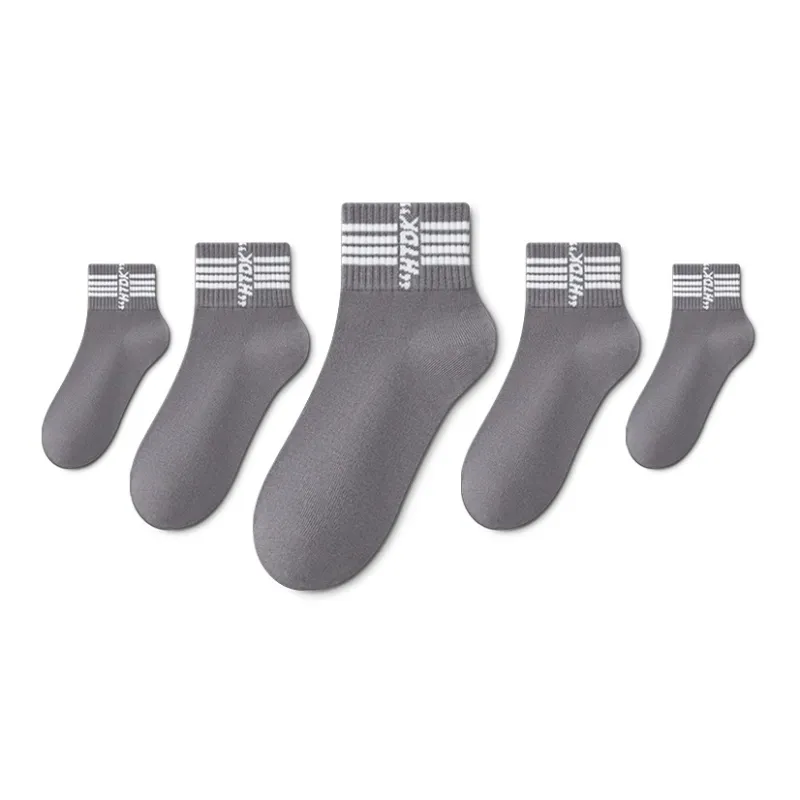 LUOLIAN Mid Calf Socks Men's 5 Pack-8