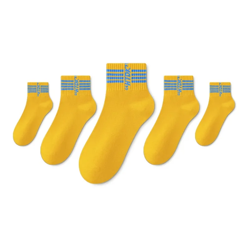 LUOLIAN Mid Calf Socks Men's 5 Pack-7