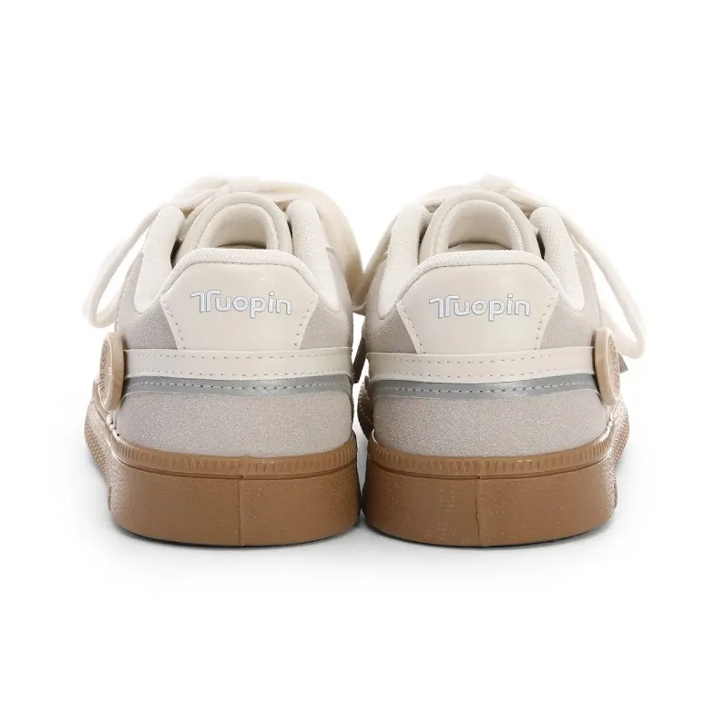 TUOPIN Slip-Resistant Low-Top Skateboard Shoes Women's-8