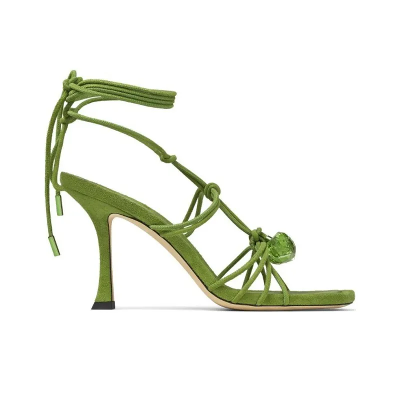 Jimmy Choo 90mm Jemma Strappy Sandals-1