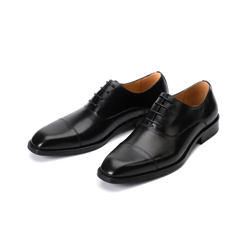 ASTON M.JAZZ Dress Shoes Men Low Top Black/Brown/Green-2