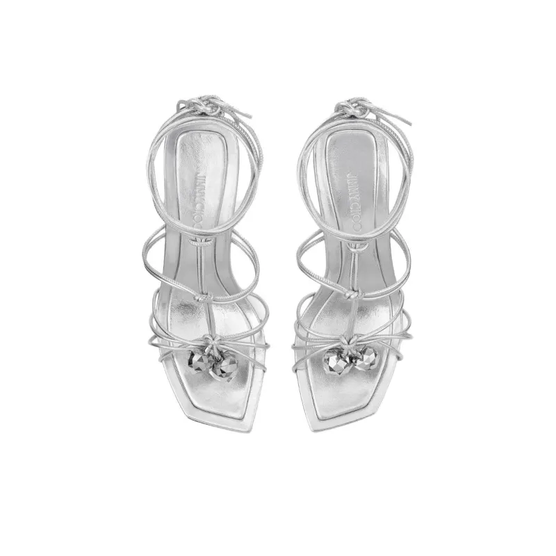 Jimmy Choo 90mm Jemma Strappy Sandals-4