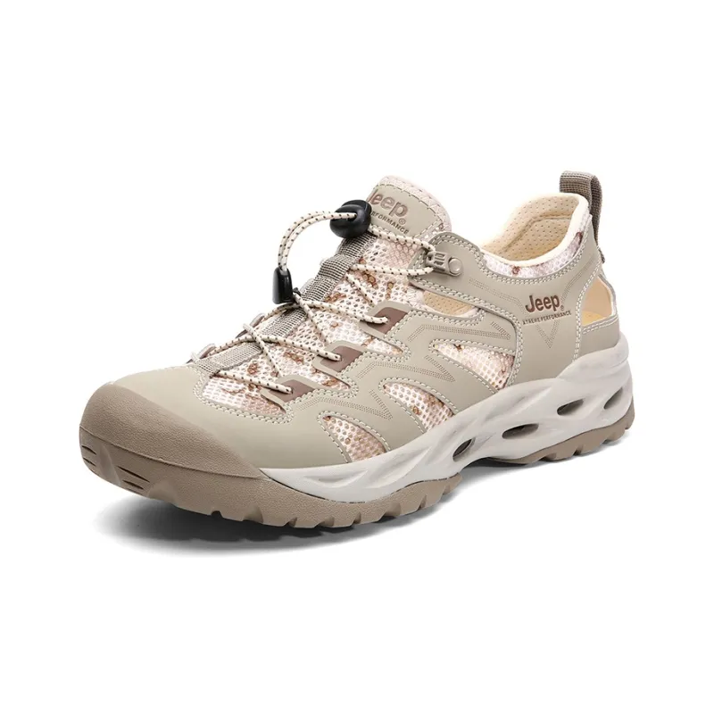 Jeep Anti Slip Wear Resistant River Trekking Shoes Men's Sand-2