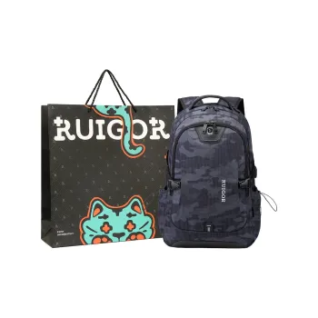 RUIGOR Fabric Backpack Regular Unisex Multicolor