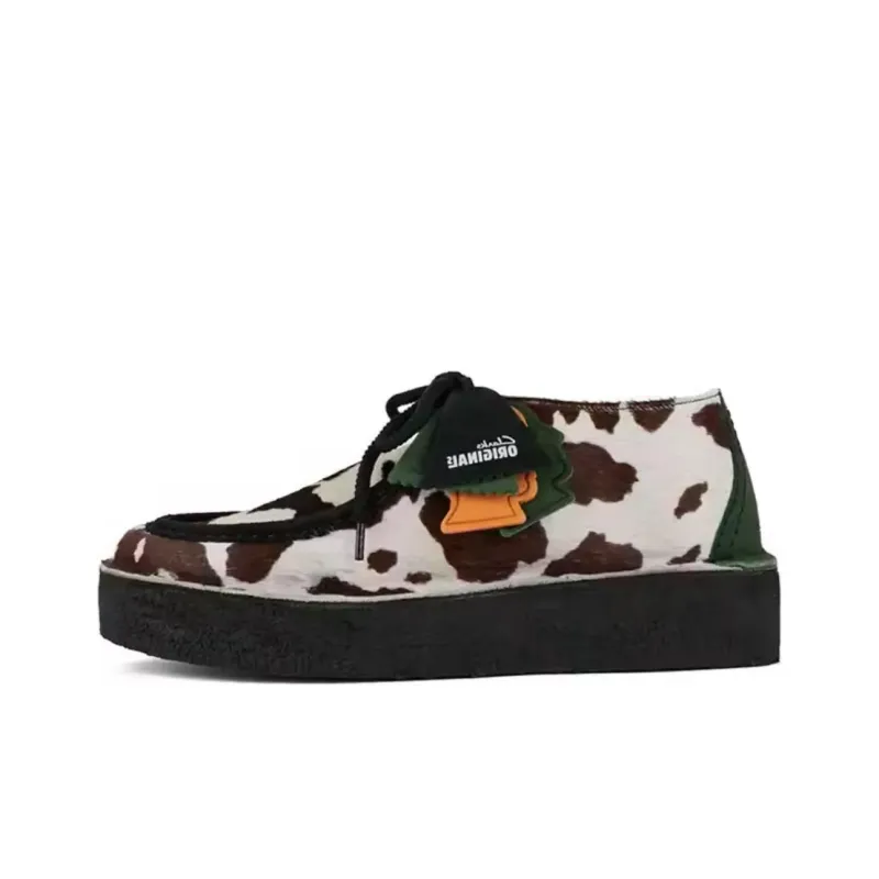 clarks Originals Desert Nomad Brain Dead Cow Print-0