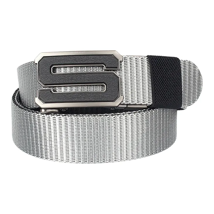 CARTELO Canvas Leather Belts Unisex Width 3.8cm-2