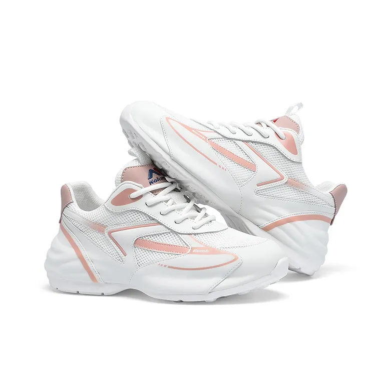 KOLUMB Shock Absorbers With Slip Resistant And Abrasion Resistant Properties Low Top Casual Shoes Women's-4