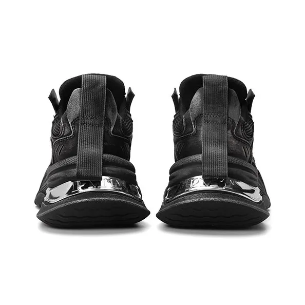 PMT Nirvana Series Low-Top Casual Running Shoes Unisex Black-4