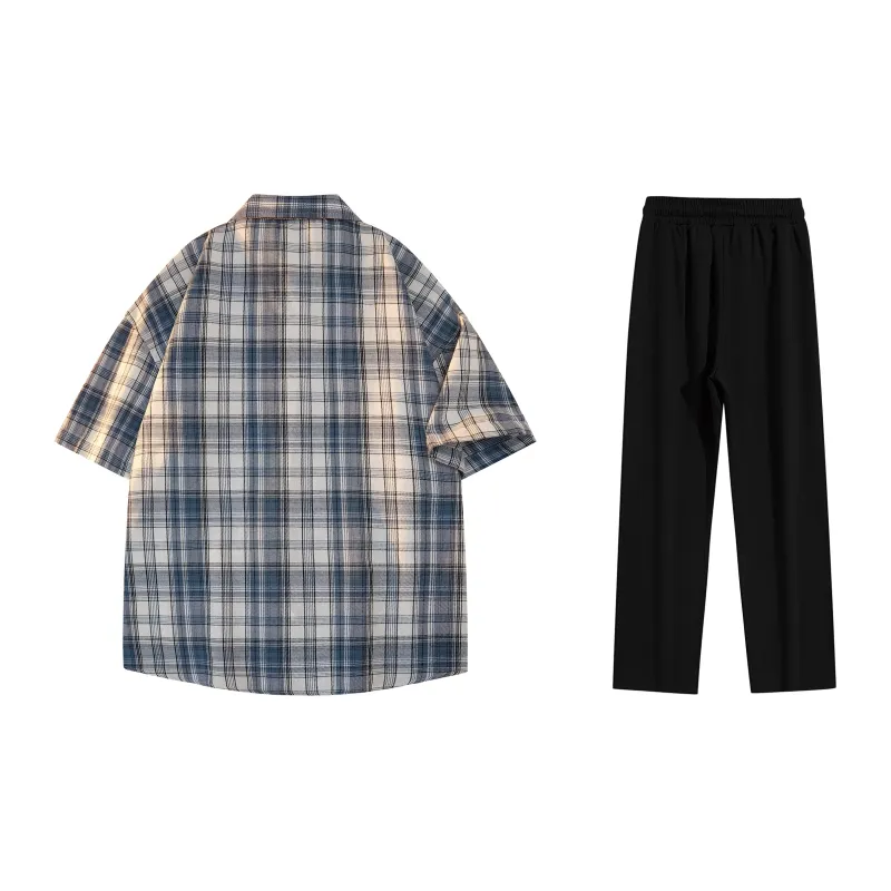 LA'T.WEEKEND Shirt Matching Set Unisex-23