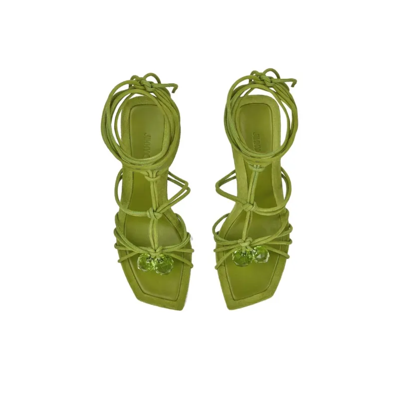 Jimmy Choo 90mm Jemma Strappy Sandals-4