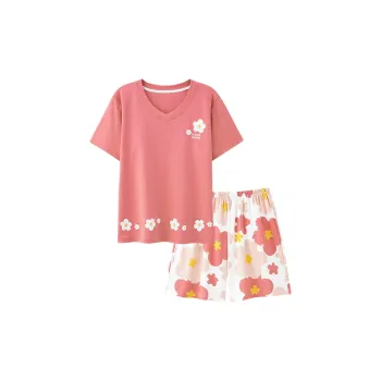 JinShaLa Pajama Set Women's Peach