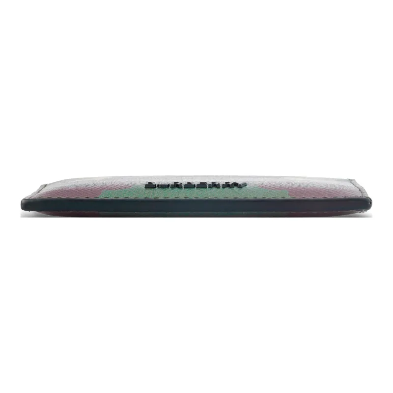Burberry Leather Wallets Card Holders Unisex Camouflage-4