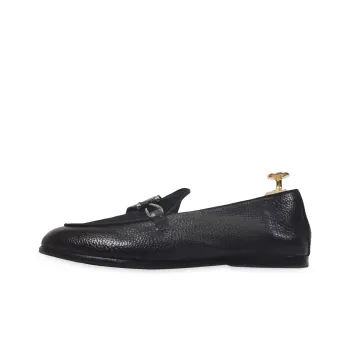 ANTONIO BAREZZI Loafers Men Black/Green/Navy Blue