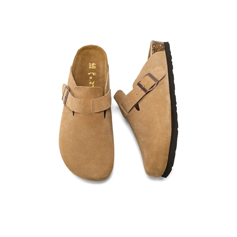G.N.SHIJIA Composite Sole Metal Abrasion Resistant Wrap toe Slippers Unisex-4