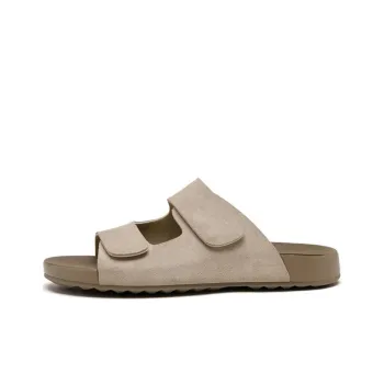 AGSDON Slide Slippers Women's Apricot/Beige/Pink