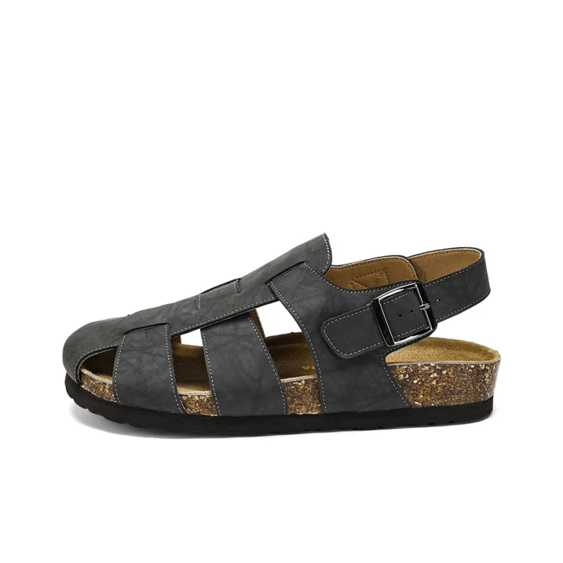 G.N.SHIJIA Roman Sandals Men-8