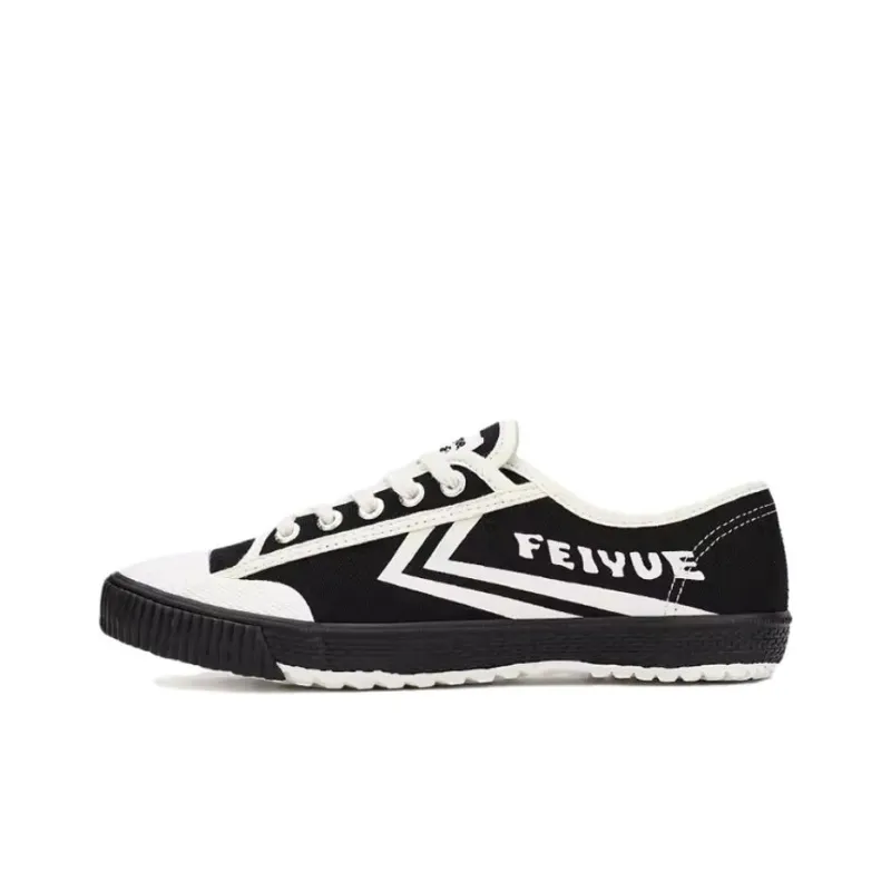 Dafu Leaps Forward Abrasion Resistant Breathable Low Top Canvas Shoes Unisex Black Rice-0