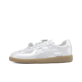 D FUSE SCANDINAVIA German Army Trainers Flat Shoes Low Top Skateboard Shoes Women's