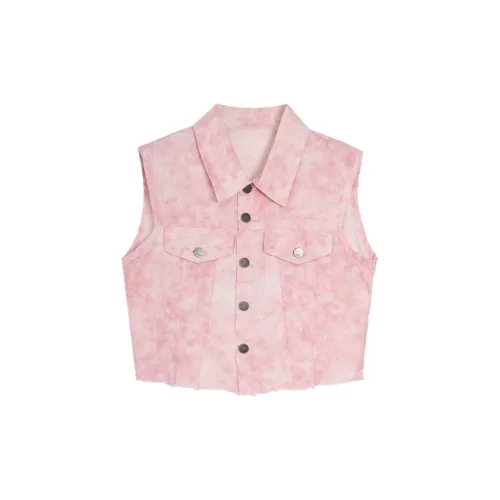 SETIROM Vests Women's Pink