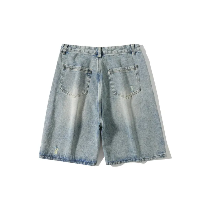 COMBO Denim Shorts Unisex-21