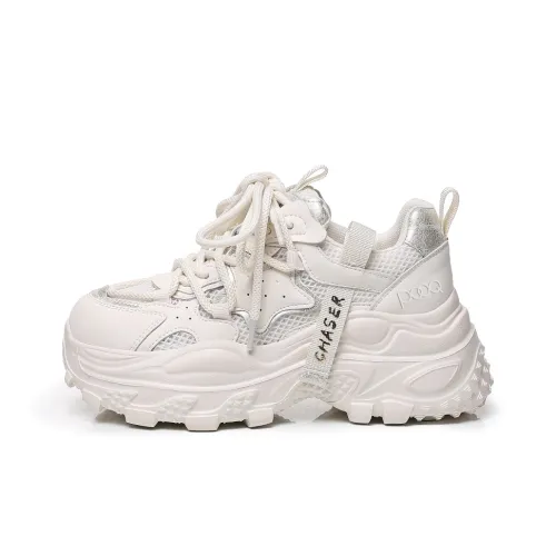 POOQ Chunky Sneakers Women's Low-Top