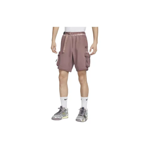 Nike Casual Shorts Men Smoky Purple Red