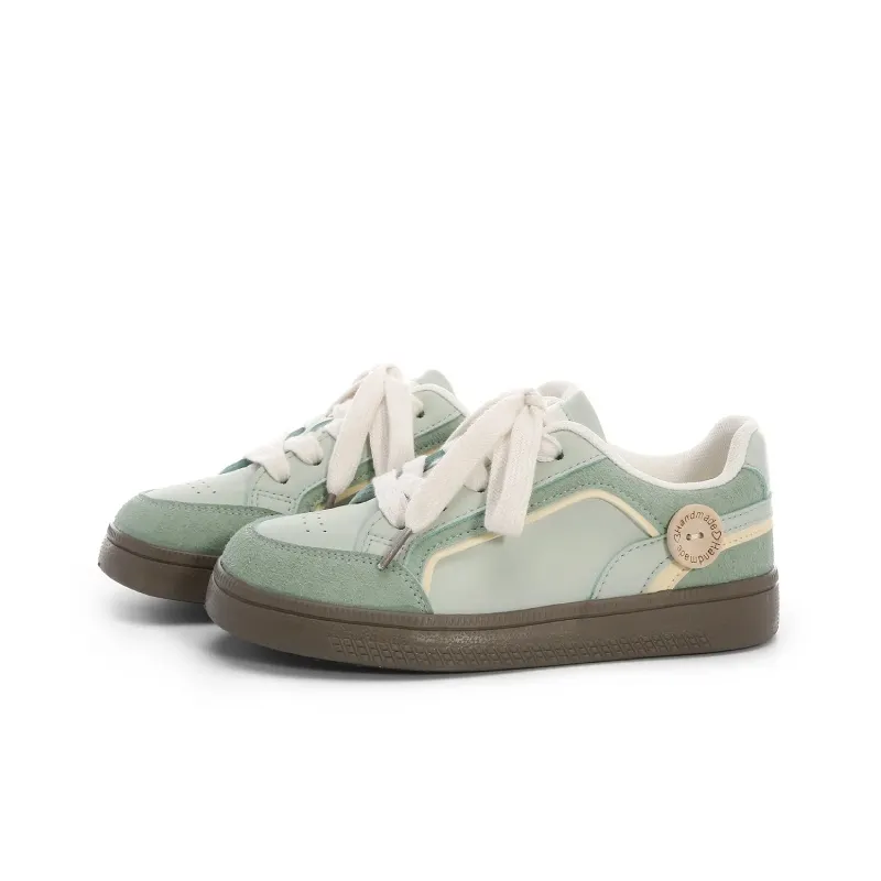 TUOPIN Slip-Resistant Low-Top Skateboard Shoes Women's-1