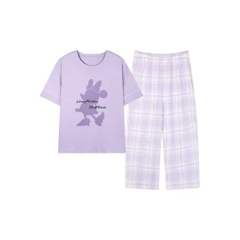 The Story Of The Flower Season Pajama Set Women's Light Lavender