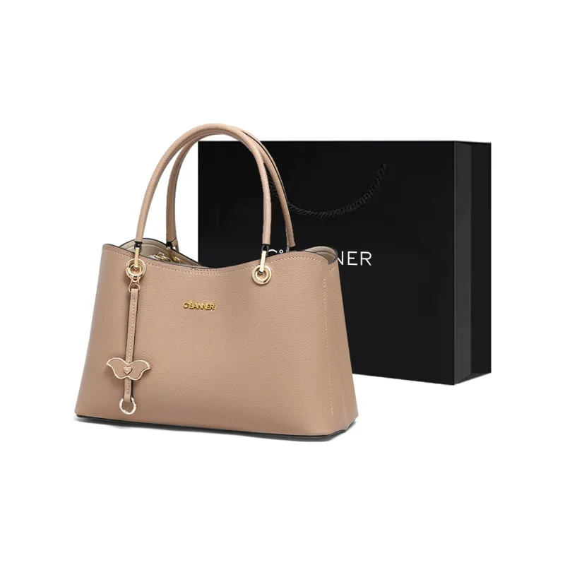 C°BANNER Cow Leather With Synthetic Leather Tote Bag, Shopping Bag, Handbag, Commute Bag, Mom Bag Medium Size Women's-5