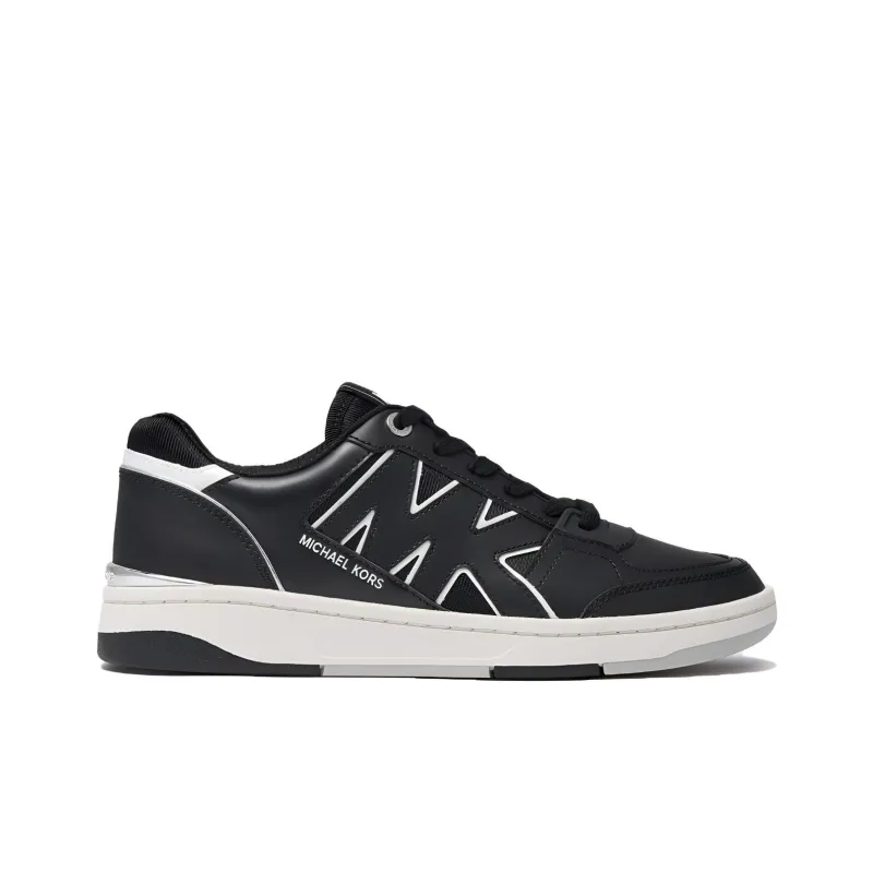 Michael Kors Rebel Lace-up Leather Sneakers-1