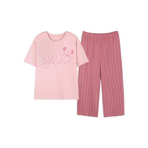 The Story Of The Flower Season Pajama Set Women's Pink