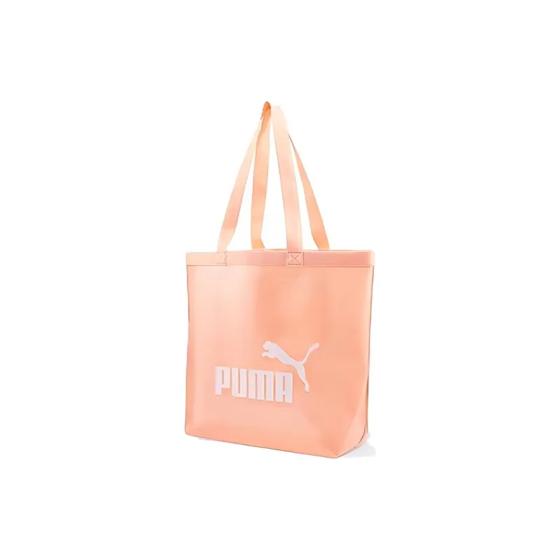 PUMA Cow Leather Handbag Regular Women's Orange-1