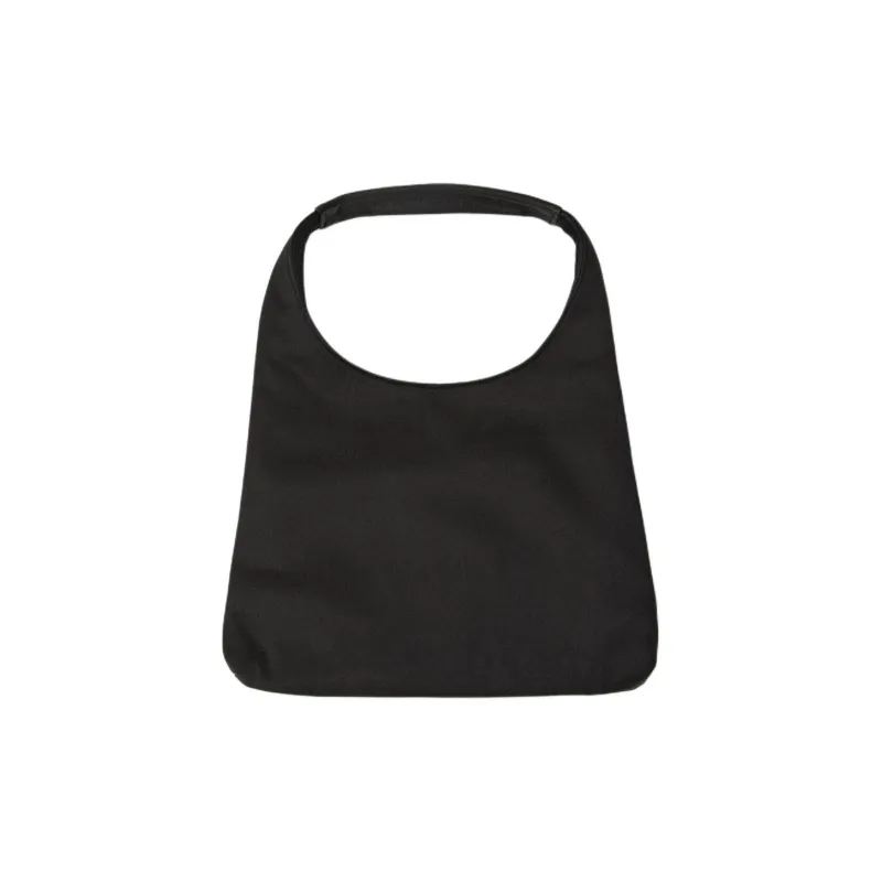 NOTHING WRITTEN Silk Handbag Unisex Black-0