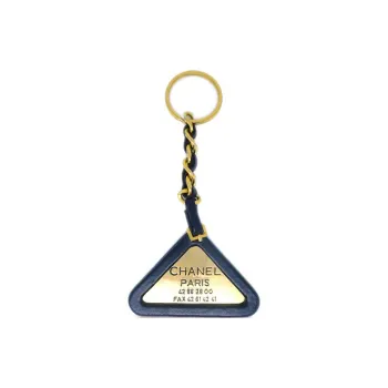 CHANEL 1994 Triangle logo Key Holder