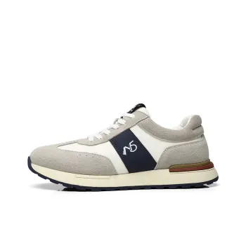 15 MINS Wear-resistant And Lightweight Low-Top Casual Shoes Men's White