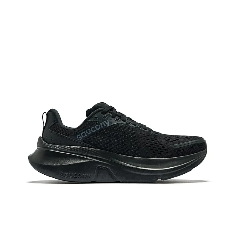 Saucony GUIDE 17 Coverage Low Top Running Shoes Men's Black-1