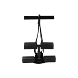 Black Sit-Up Assist with Pull Rope