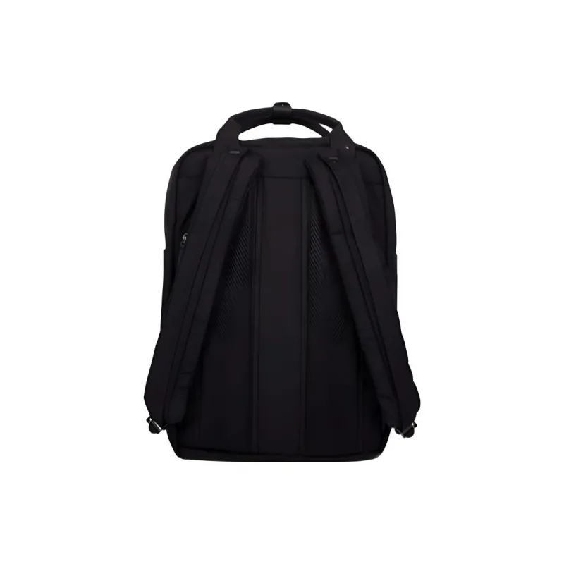 Doughnut Nylon Fabric Handbag, Laptop Bag, Backpack Regular Unisex Cool Black-3