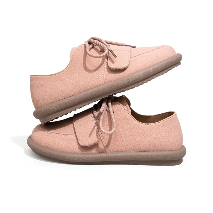 Feiyue Casual Single Shoes 3cm Women's Pink-4