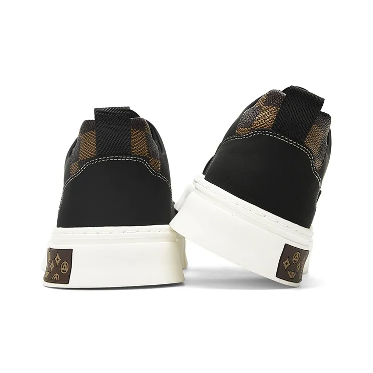 SEPTWOLVES Slip-Resistant Lightweight Height Increasing Low-Top Canvas Shoes Men's-2