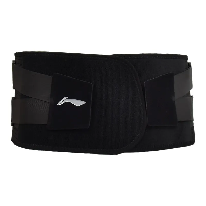LiNing Back Support Braces Fitness Running Breathable Warm Protective Pressurized And Non Slip Polyester Nylon Unisex-1