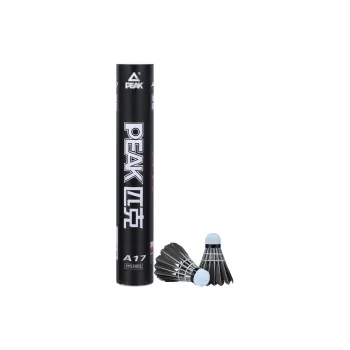 PEAK Goose Feather Shuttlecock 12 Pack Goose Feather Training Shuttlecocks