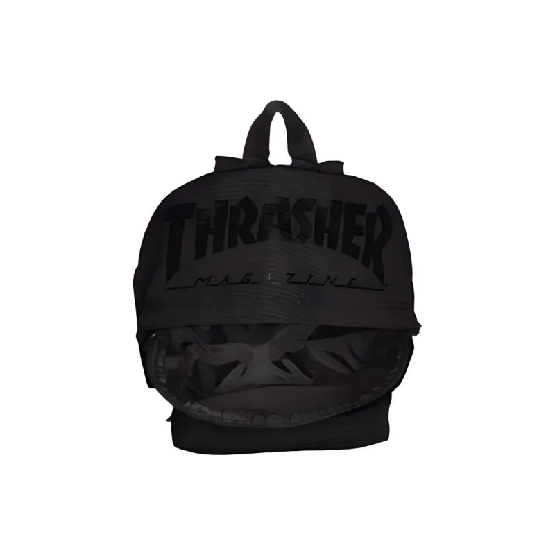 Thrasher Polyester Backpack Regular Unisex Black-3